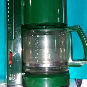 Krups Gevalia coffee maker
